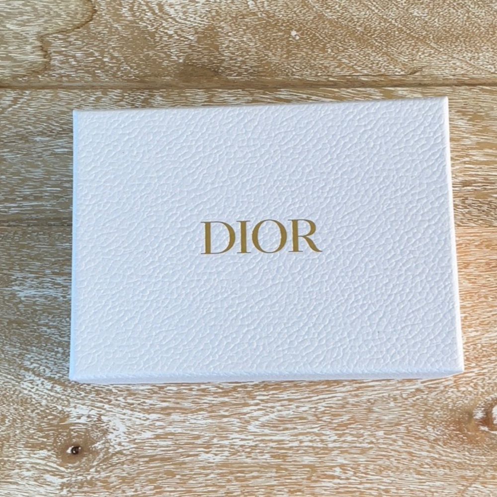 Dior Gray and Blue Around The World Travel Jewelry Case with Intricate Design - Picture 5 of 6